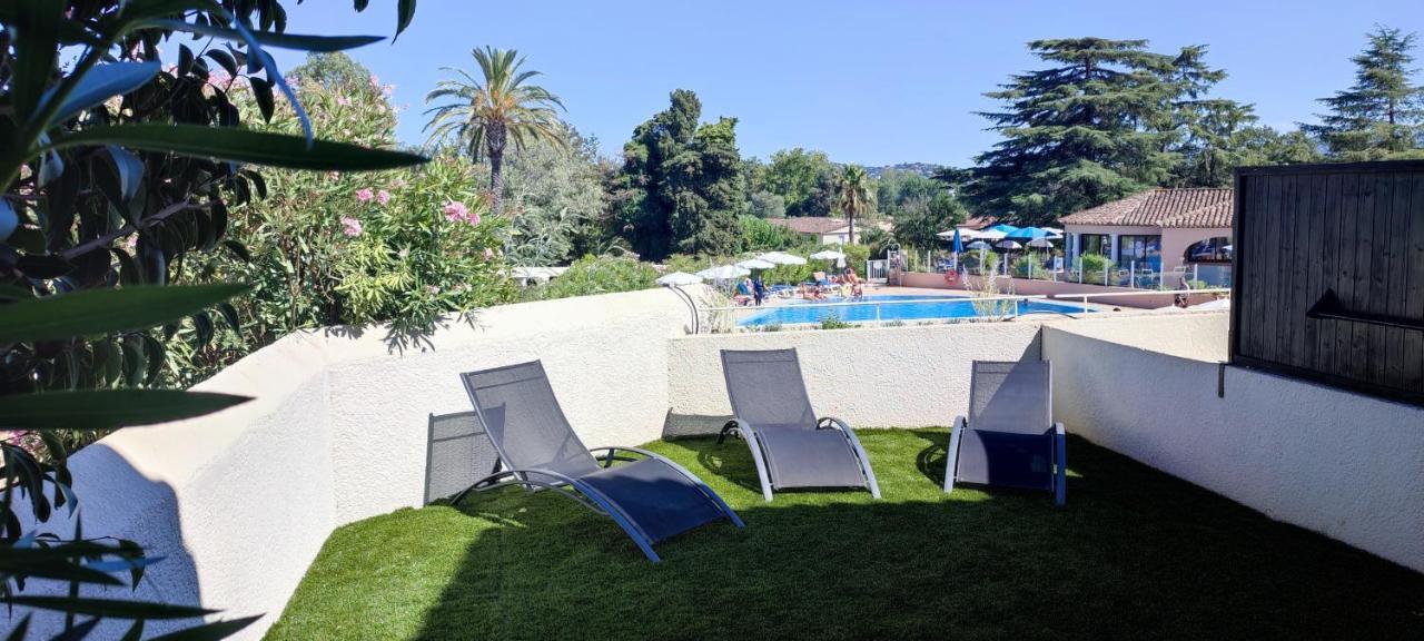 Chez Adriana Appartement Cosy Avec Jardin, Proche Plage Grimaud Eksteriør bilde